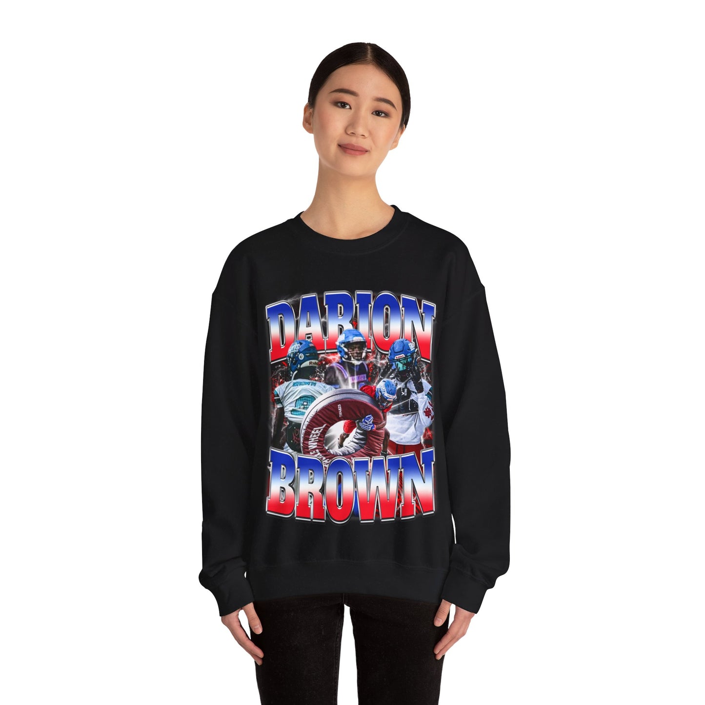 Darion Brown Crewneck Sweatshirt