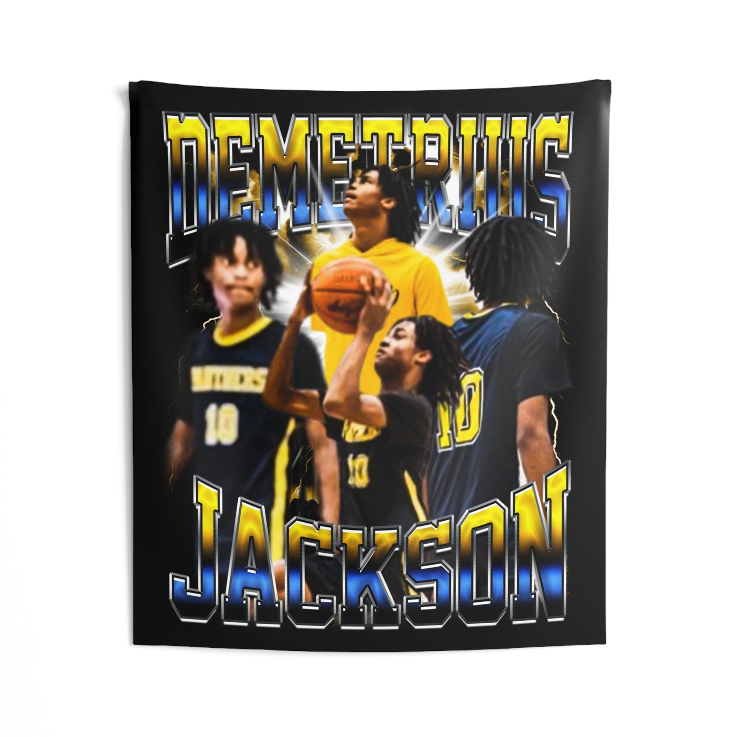 Demetrius Jackson Tapestry 50” x 60”