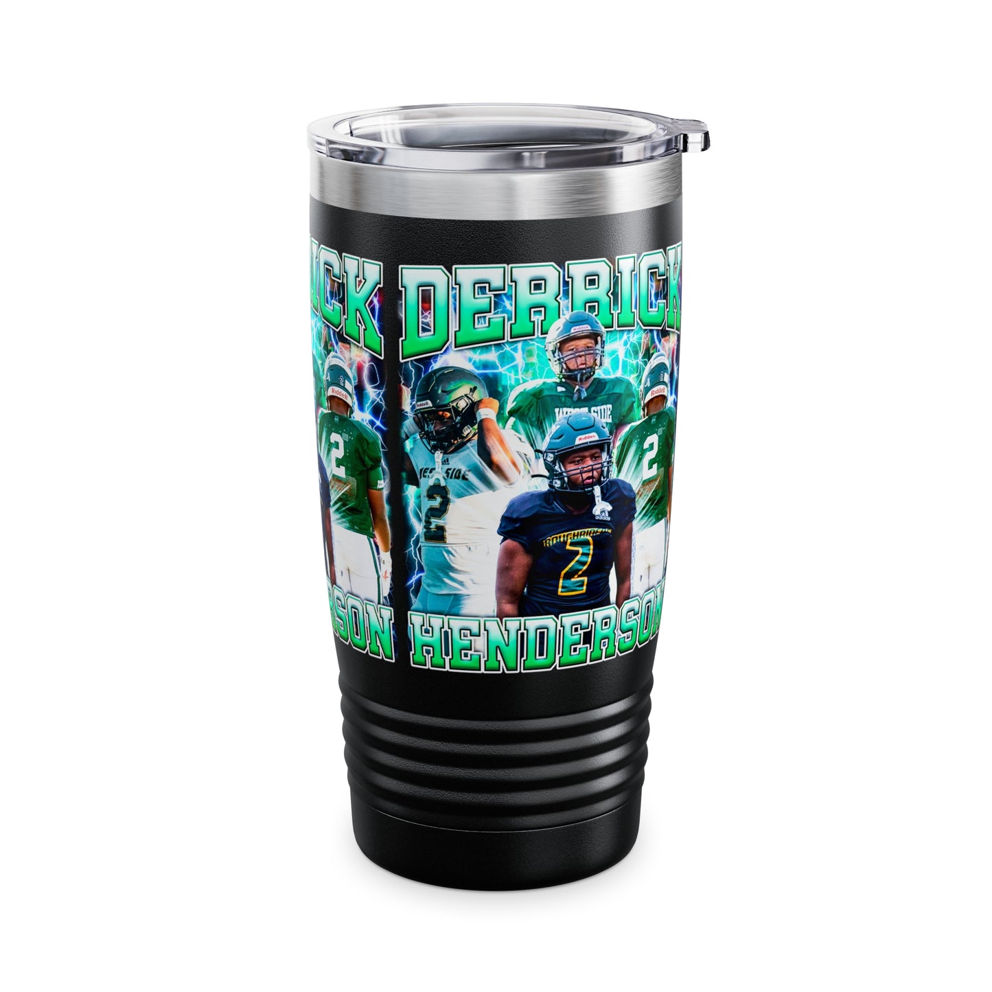 Derrick Henderson Stainless Steel Tumbler