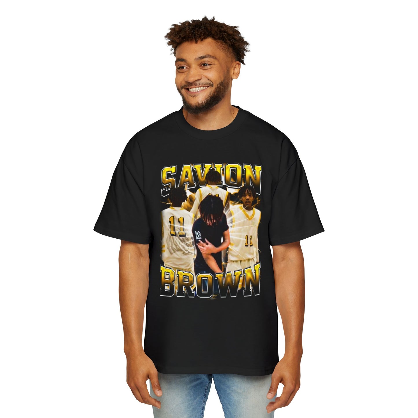 Savion Brown Oversized Retro Tee