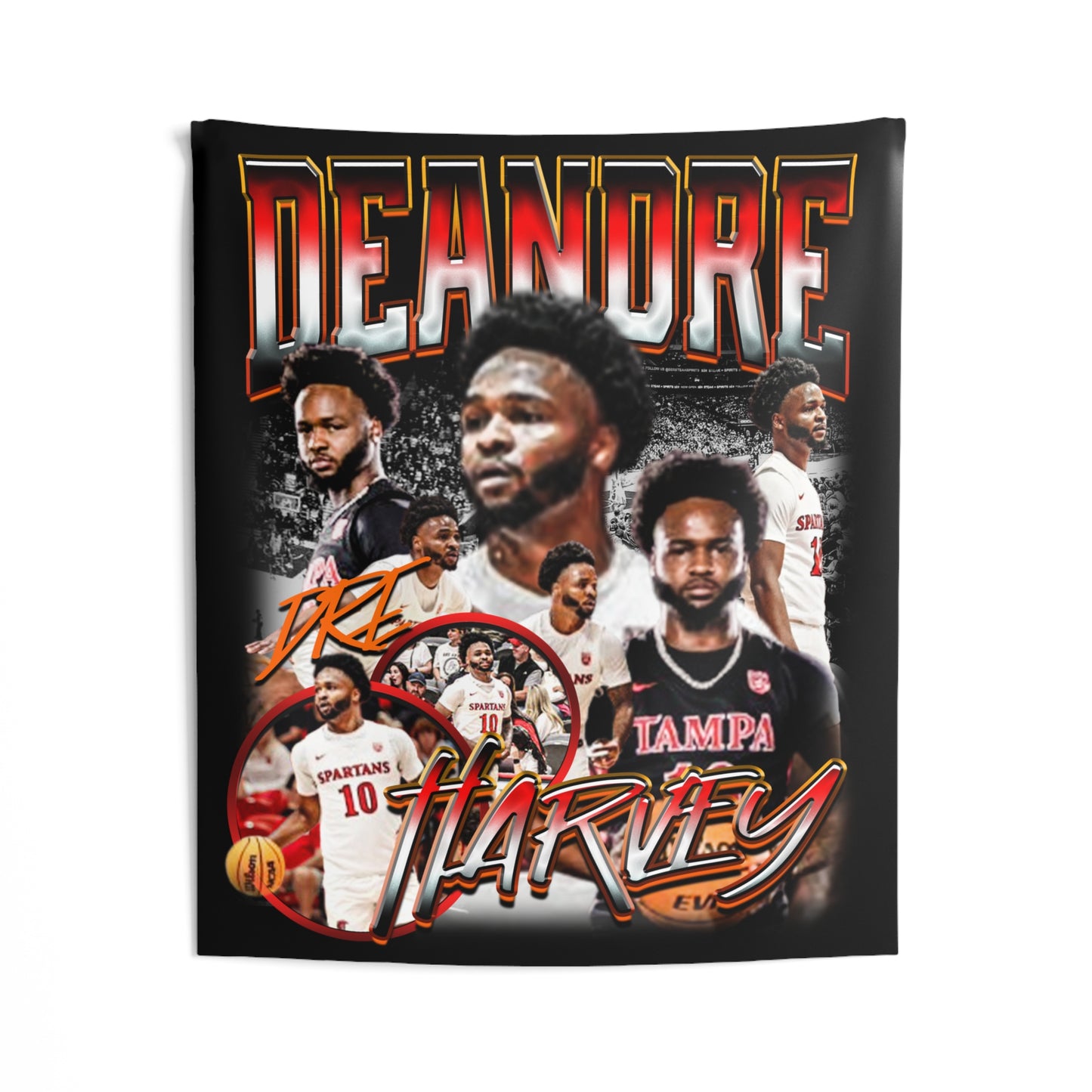Deandre Harvey Tapestry 50” x 60”