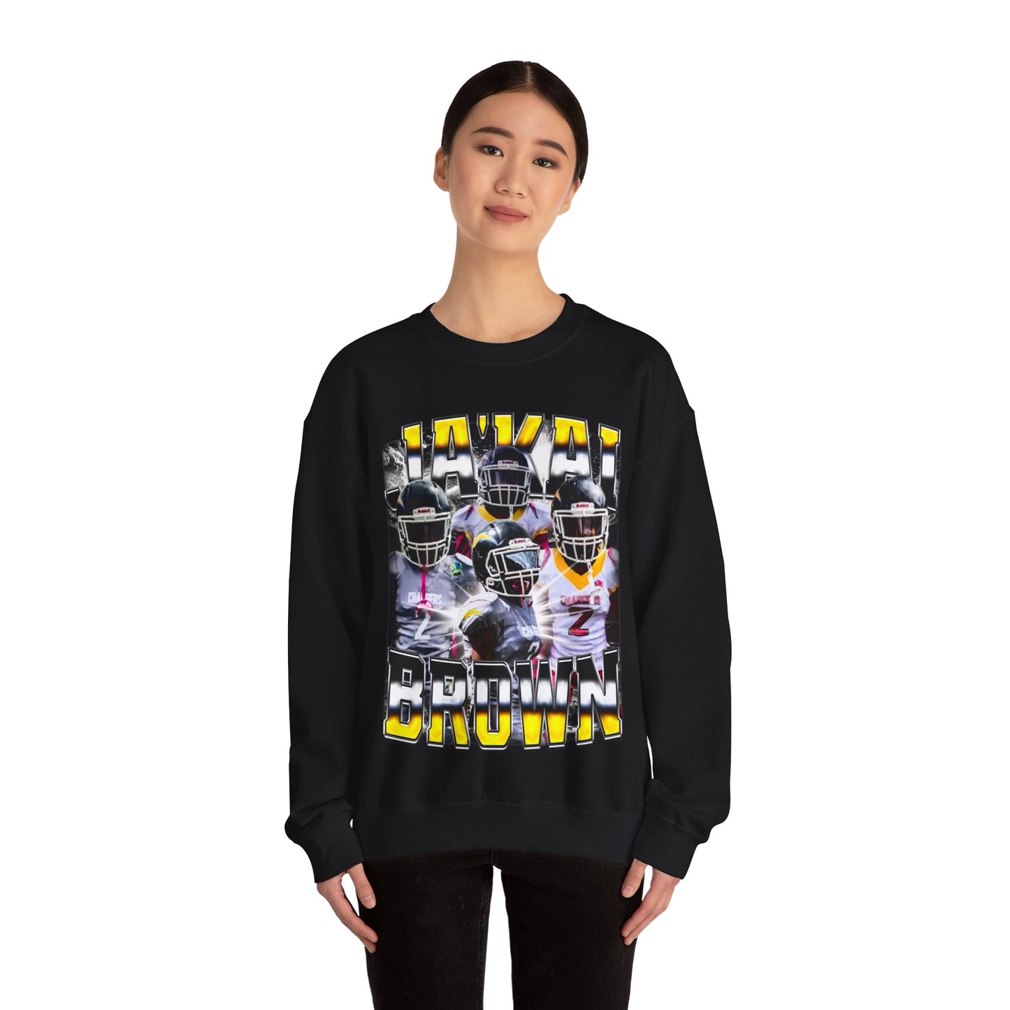 Ja'kai Brown Crewneck Sweatshirt