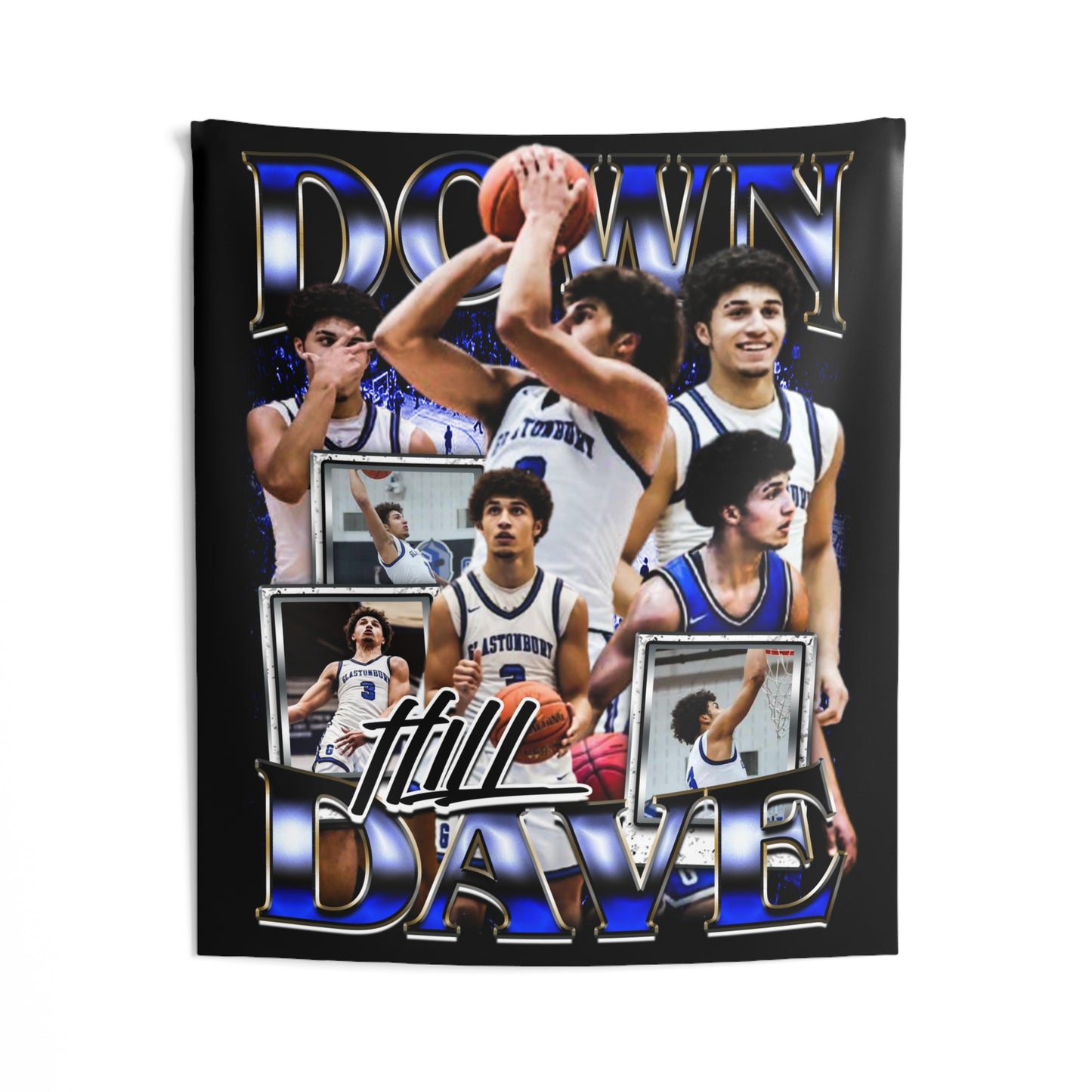 Down Hill Dave Tapestry 50” x 60”