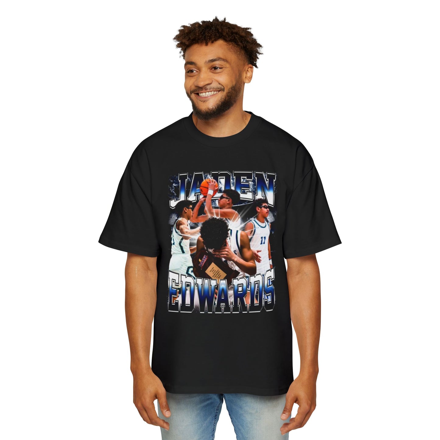 Jaden Edwards Oversized Retro Tee