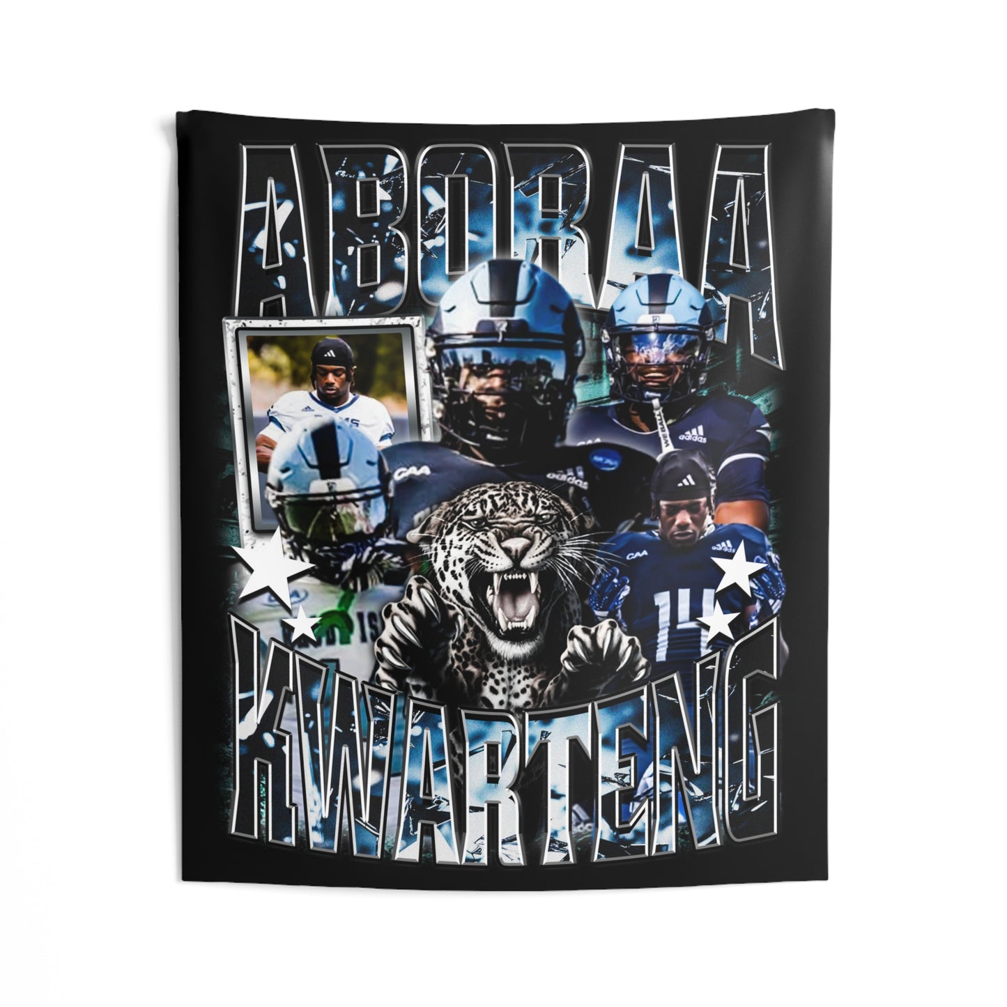 Aboraa Kwarteng Tapestry 50” x 60”