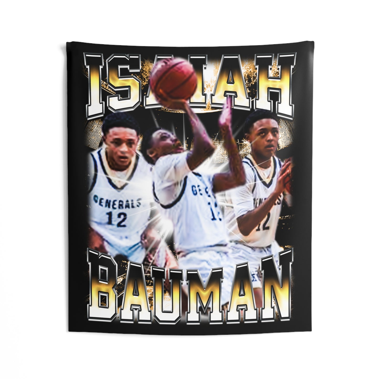 Isaiah Bauman Tapestry 50” x 60”