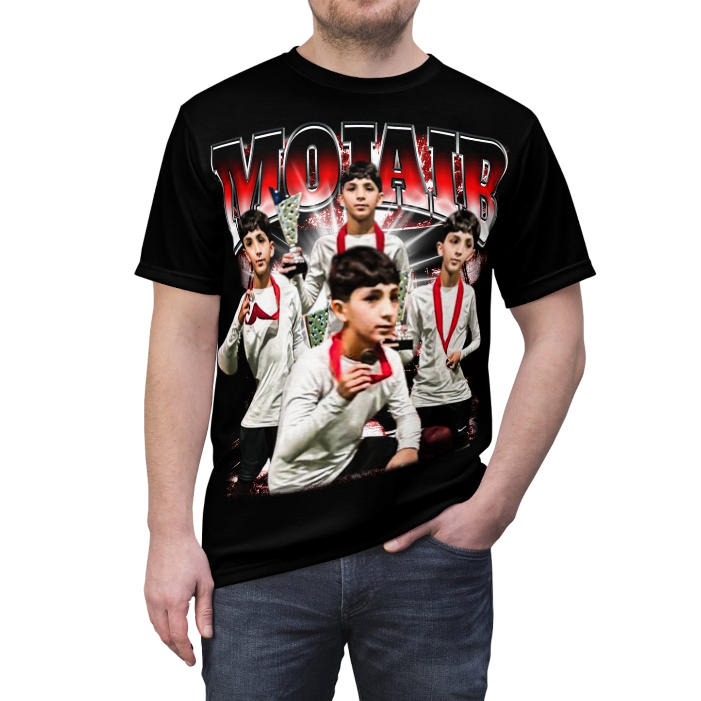 Mojaib Vintage Full Print Tee