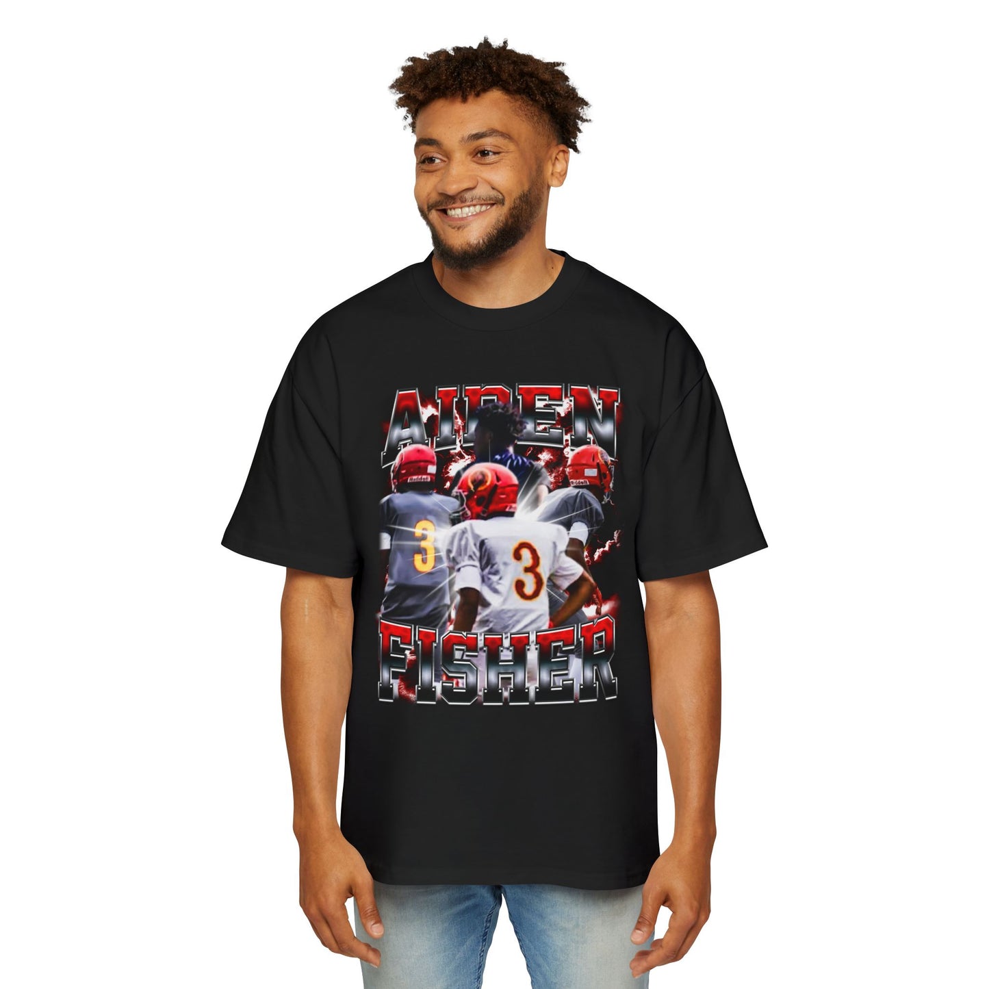 Aiden fisher Oversized Retro Tee