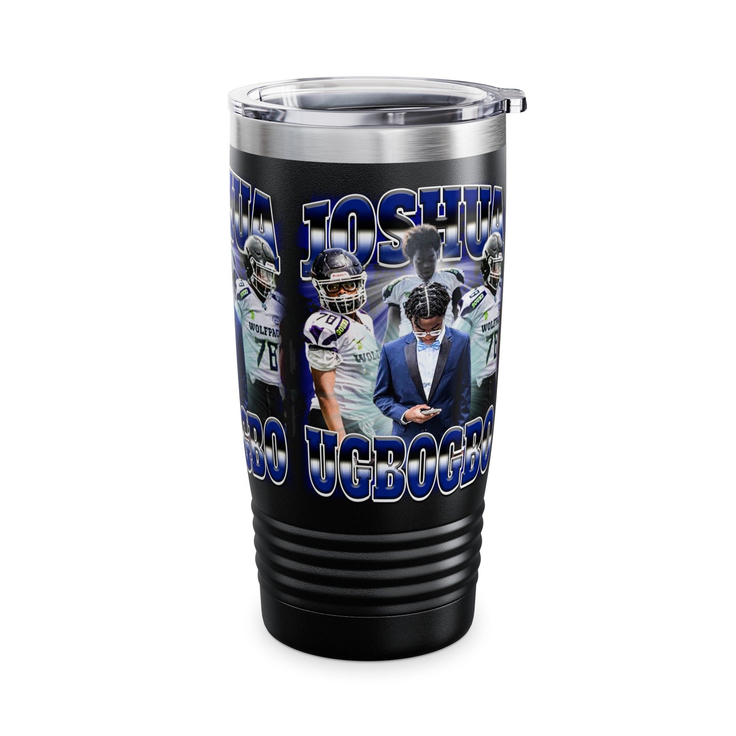 Joshua Ugbogbo Stainless Steal Tumbler