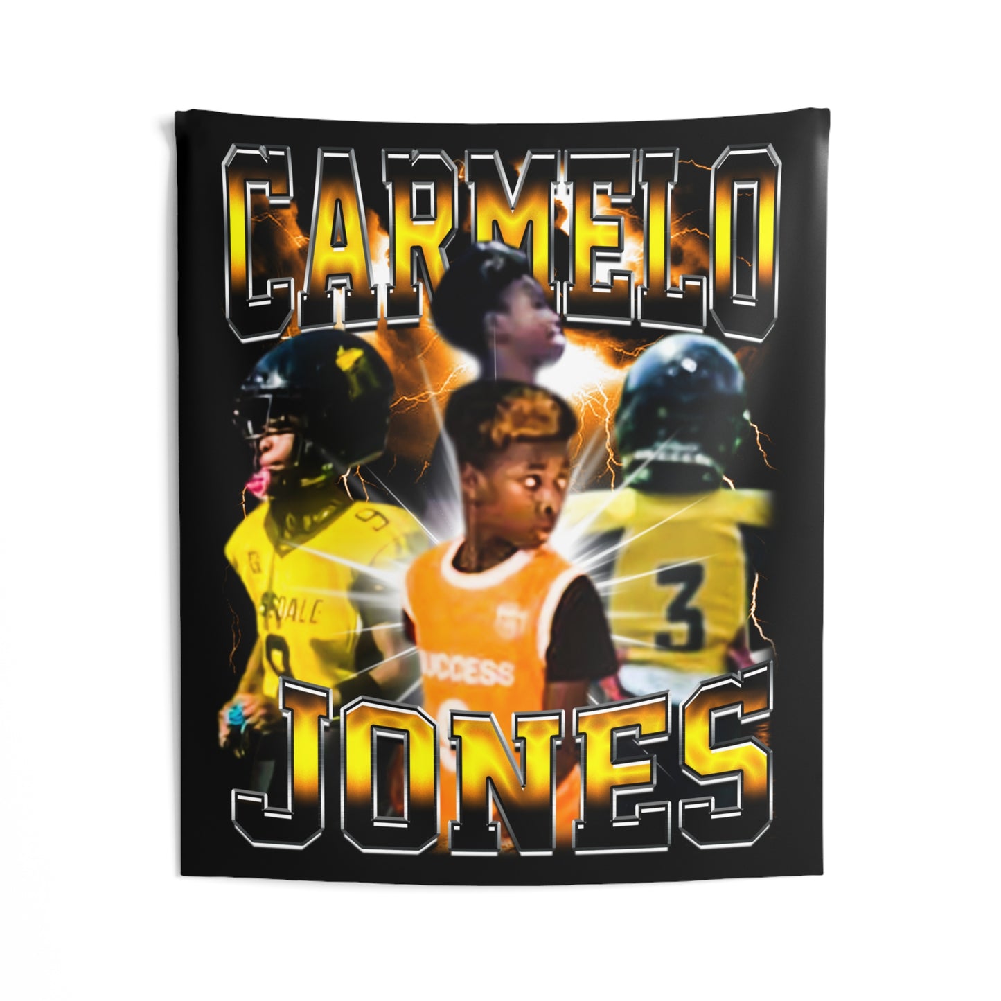Carmelo Jones Tapestry 50” x 60”