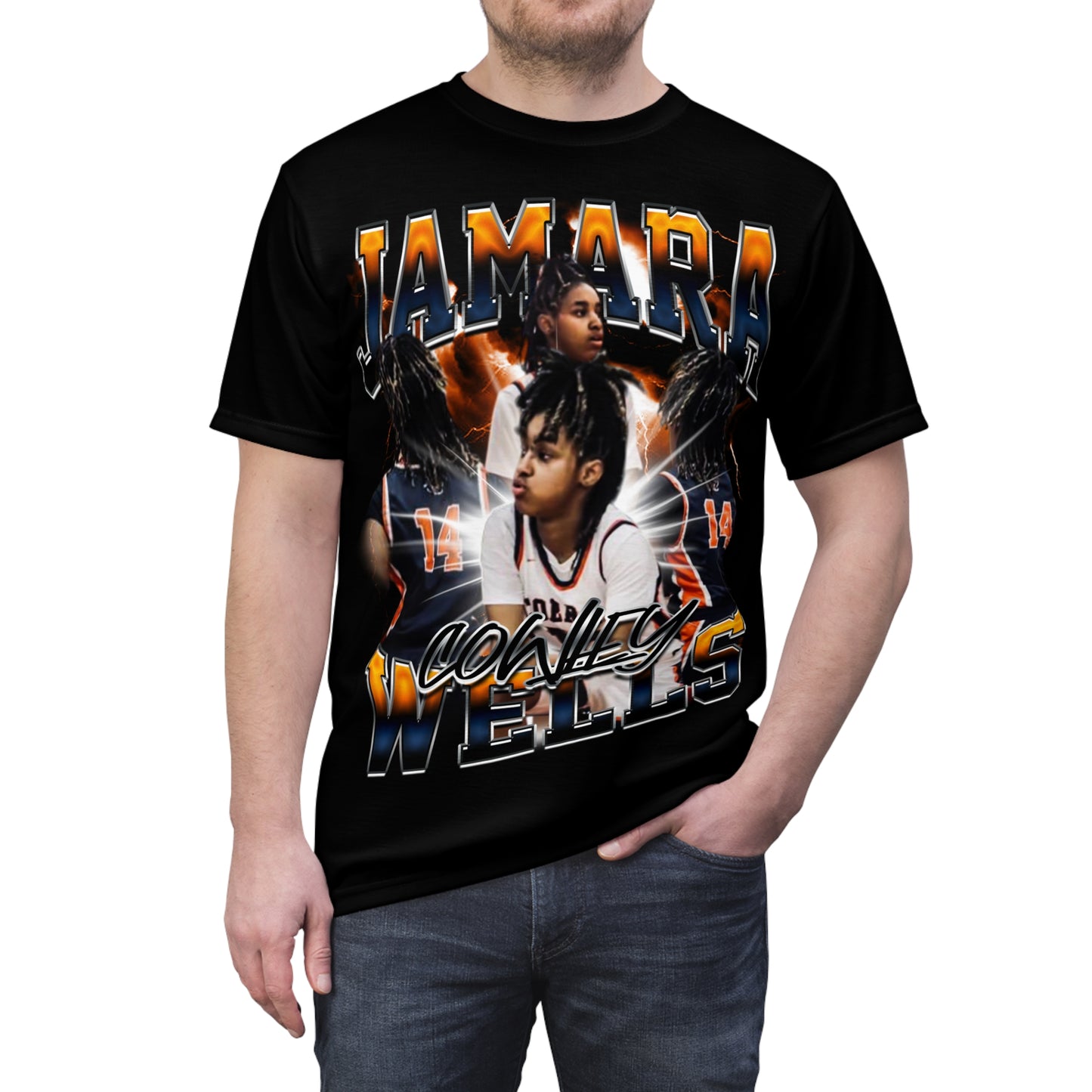 Jamara Cowley-Wells Vintage Full Print Tee