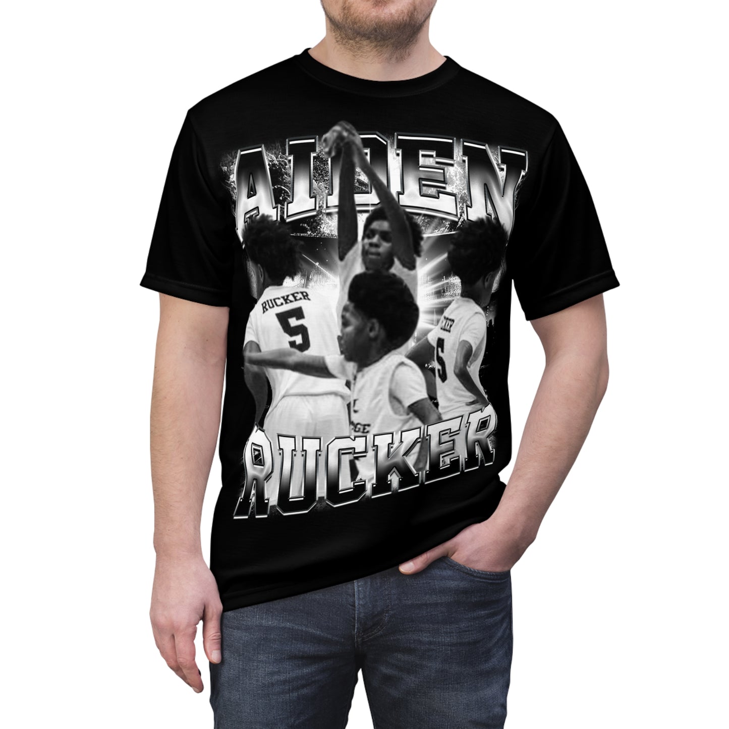 Aiden Rucker Vintage Full Print Tee