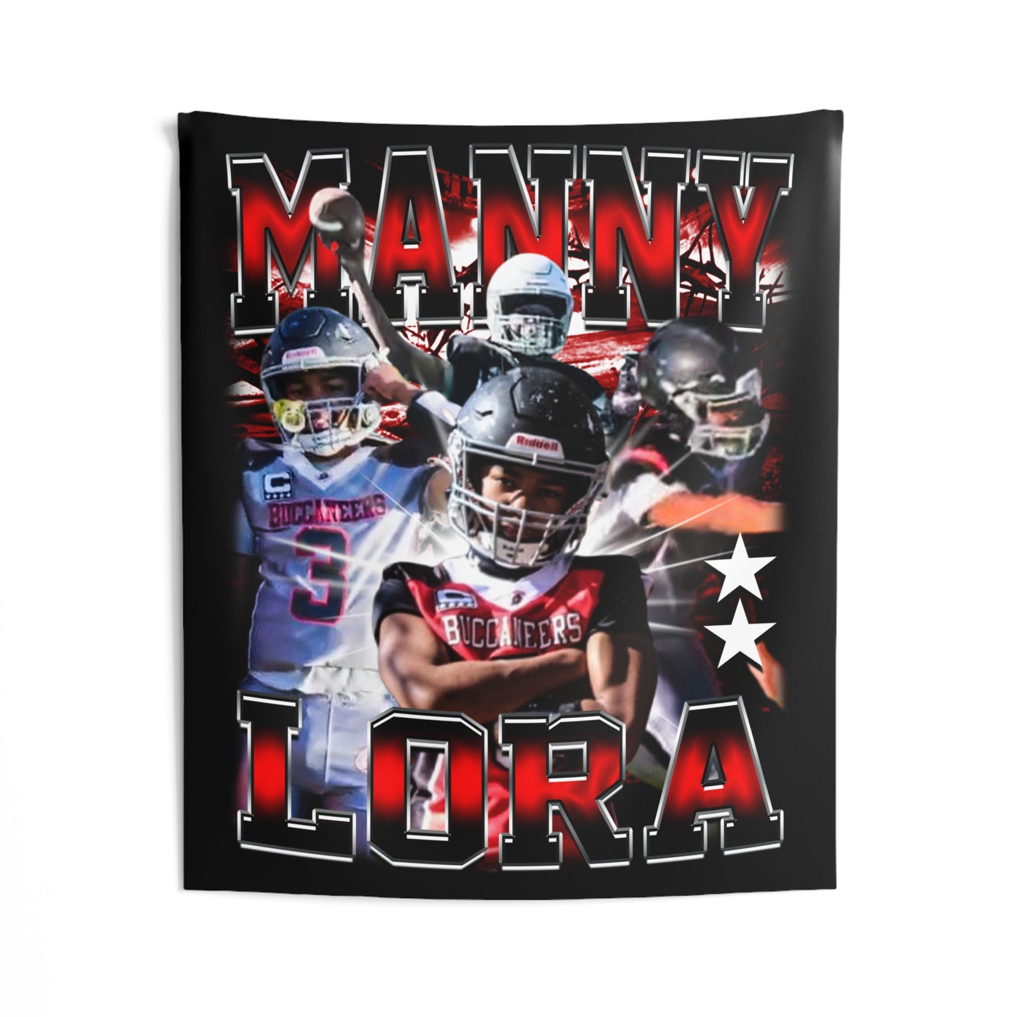 Manny Lora Tapestry 50” x 60”