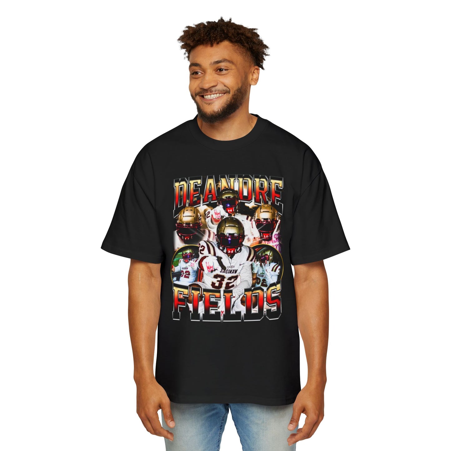 Deandre Fields Oversized Retro Tee