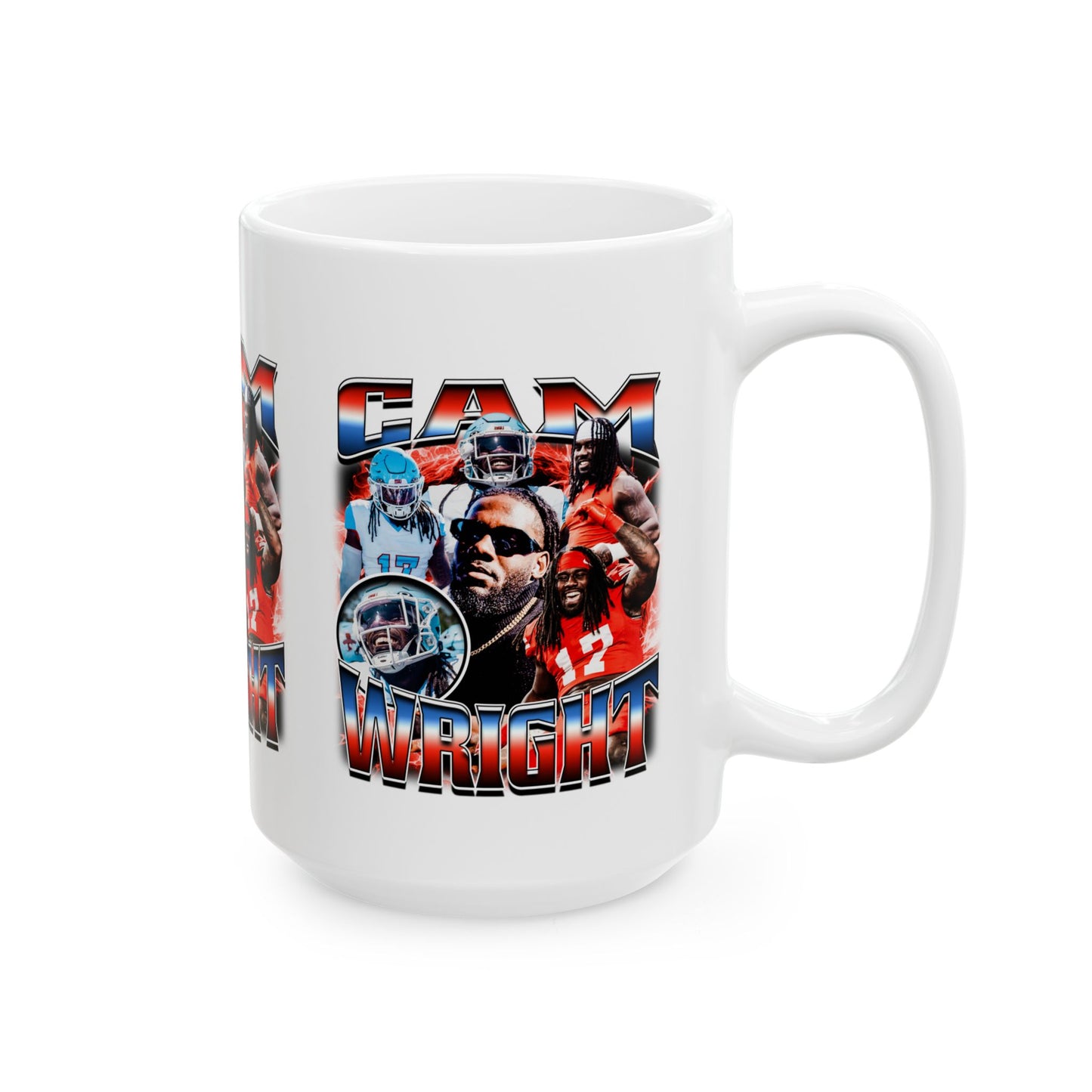 Cam Wright Ceramic Mug, (11oz, 15oz)