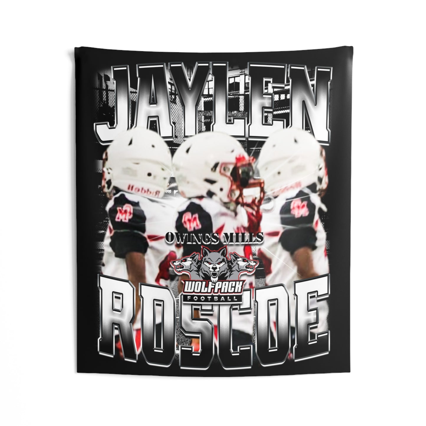 Jaylen Roscoe Tapestry 50” x 60”