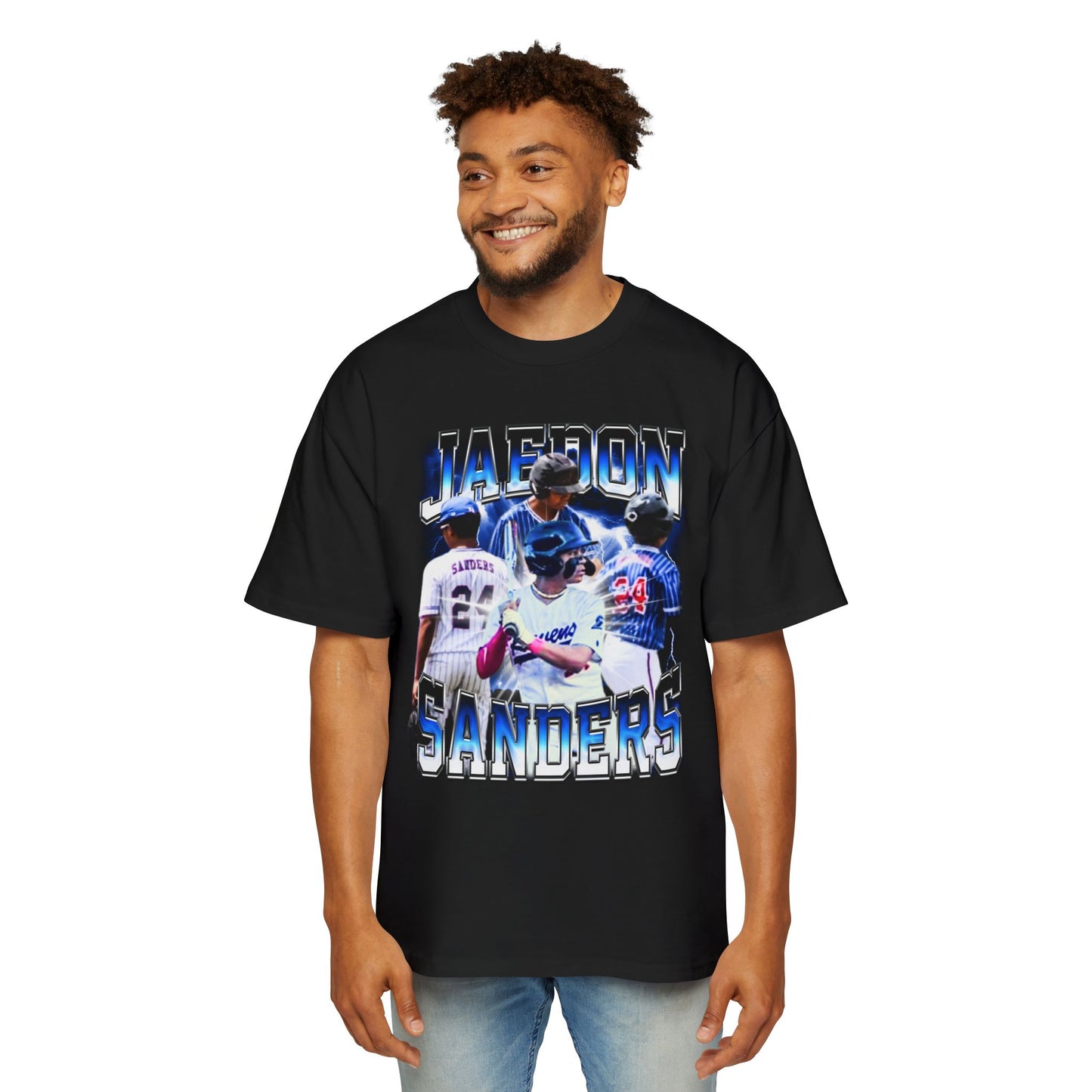 Jaedon Sanders Oversized Retro Tee