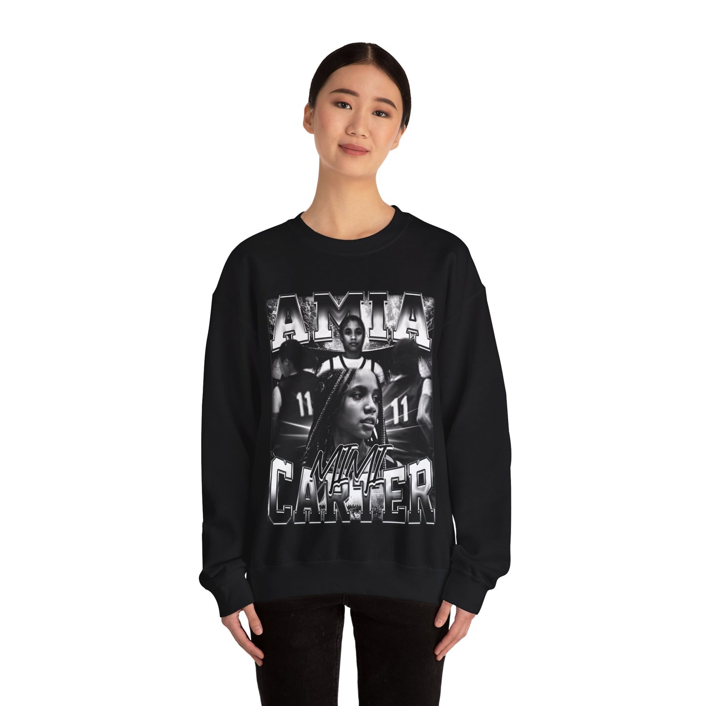 Amia Mimi Carter Crewneck Sweatshirt
