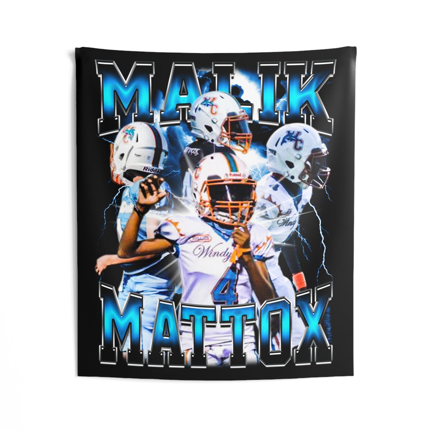 Malik Mattox Tapestry 50” x 60”