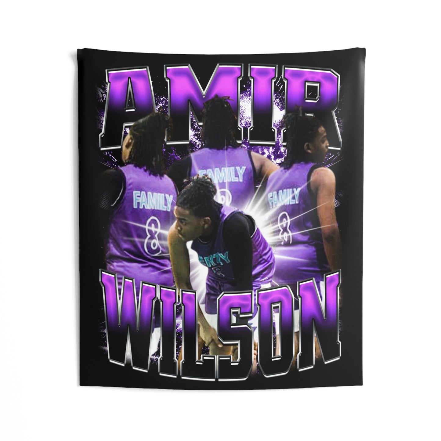 Amir Wilson Tapestry 50” x 60”