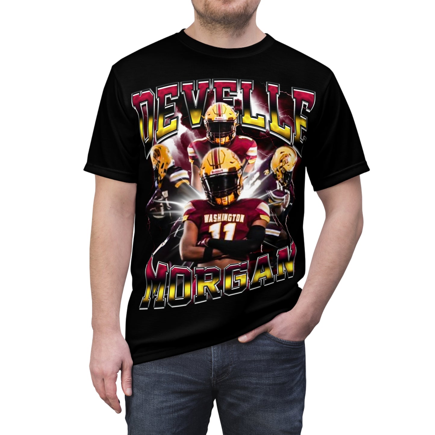 Develle Morgan Vintage Full Print Tee
