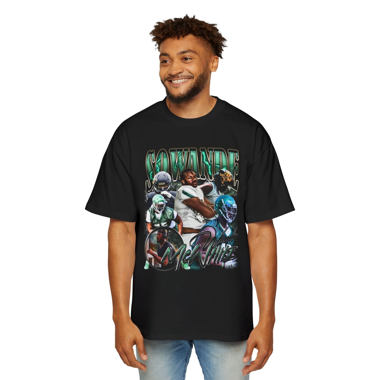 Sowande Mcwhite Oversized Retro Tee