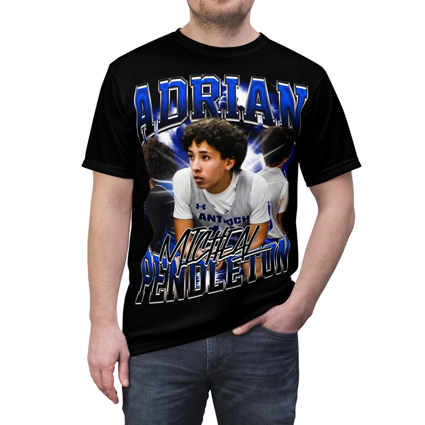Adrian Micheal Pendleton Vintage Full Print Tee