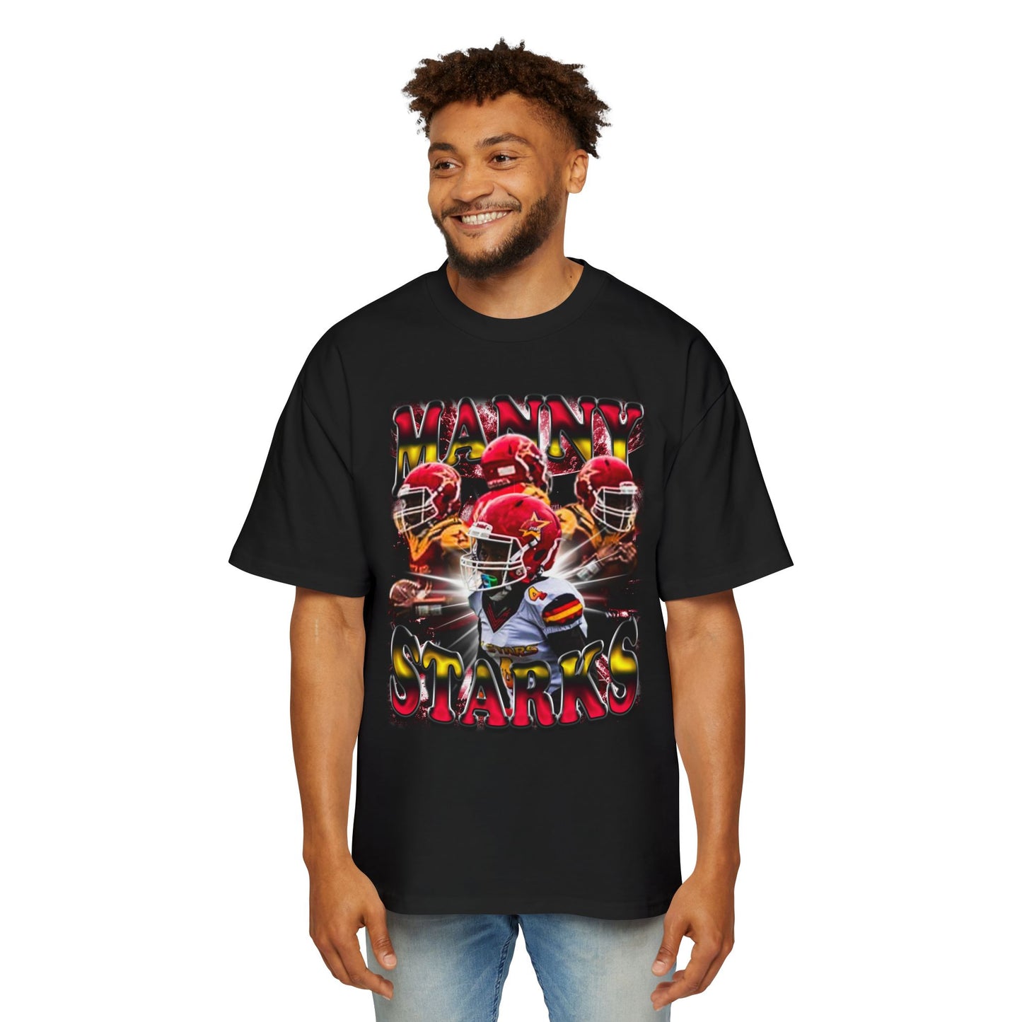 Manny Starks Oversized Retro Tee
