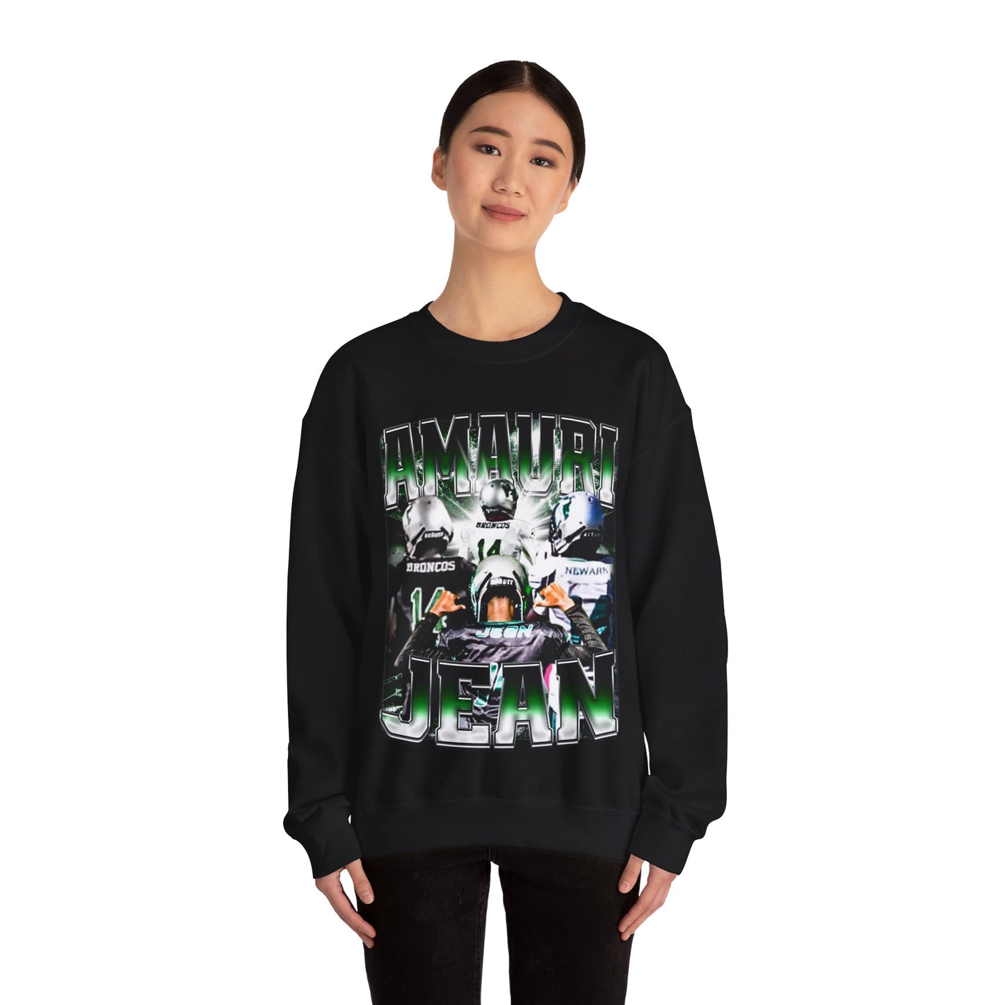 Amauri Jean Crewneck Sweatshirt
