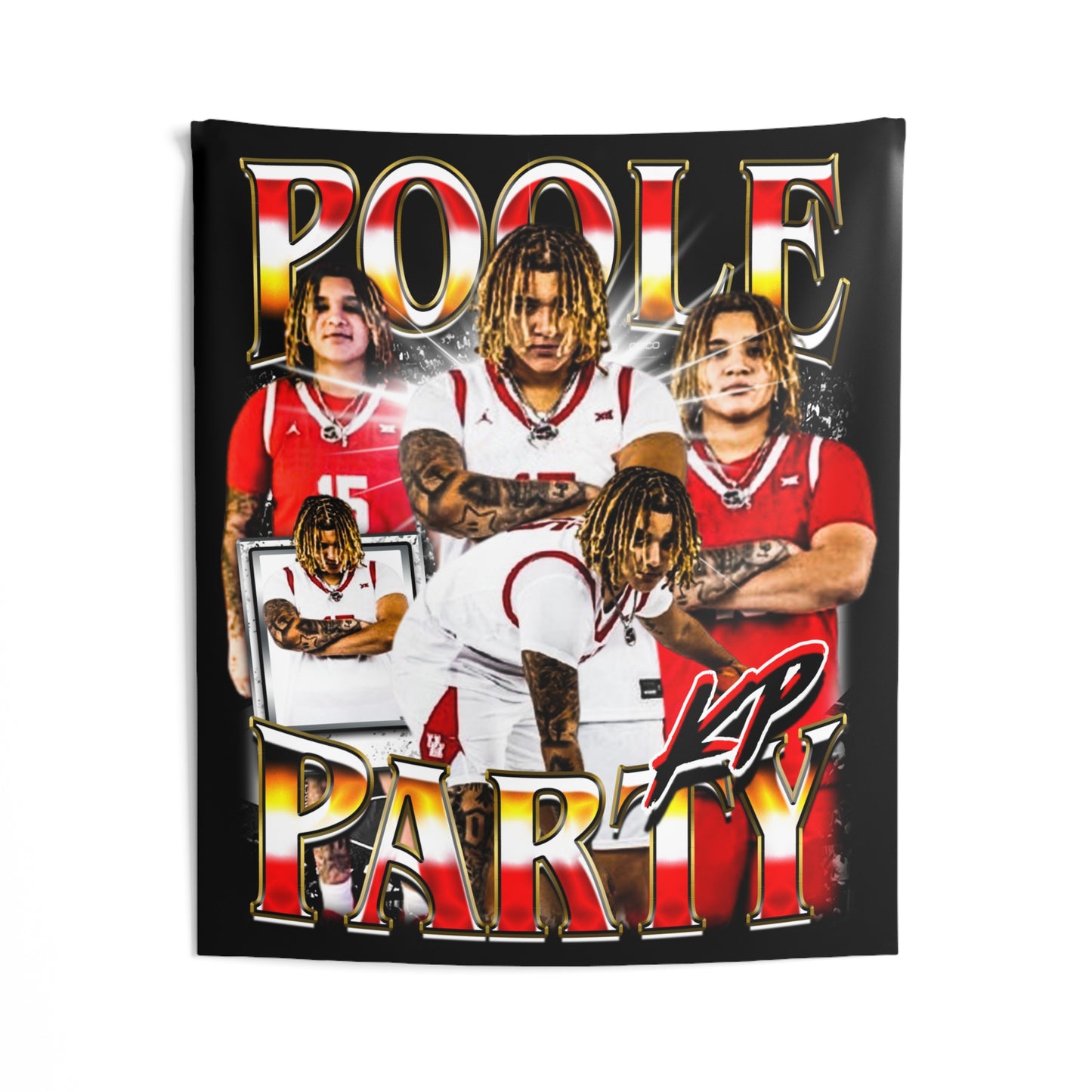 Poole Party Tapestry 50” x 60”