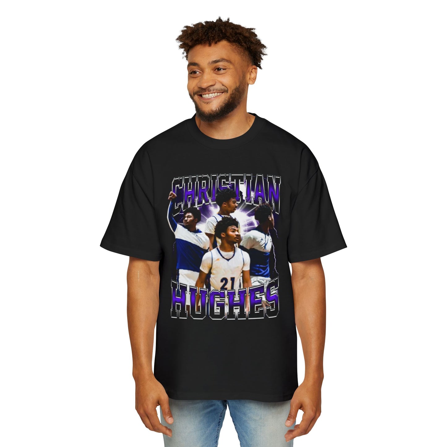 Christian Hughes Oversized Retro Tee