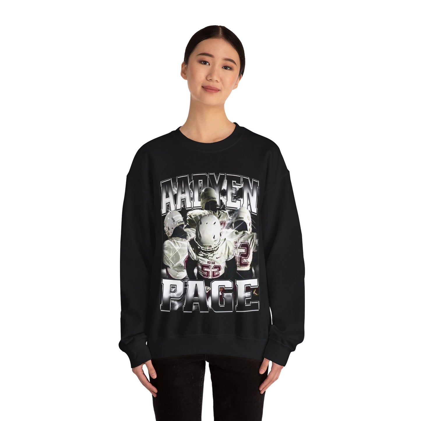 Aadyen Page Crewneck Sweatshirt