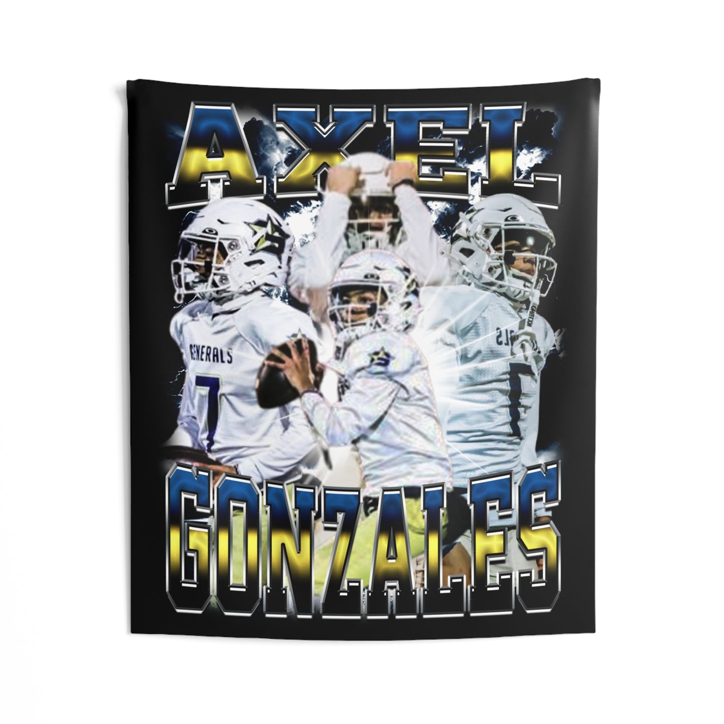 Axel Gonzales Tapestry 50” x 60”