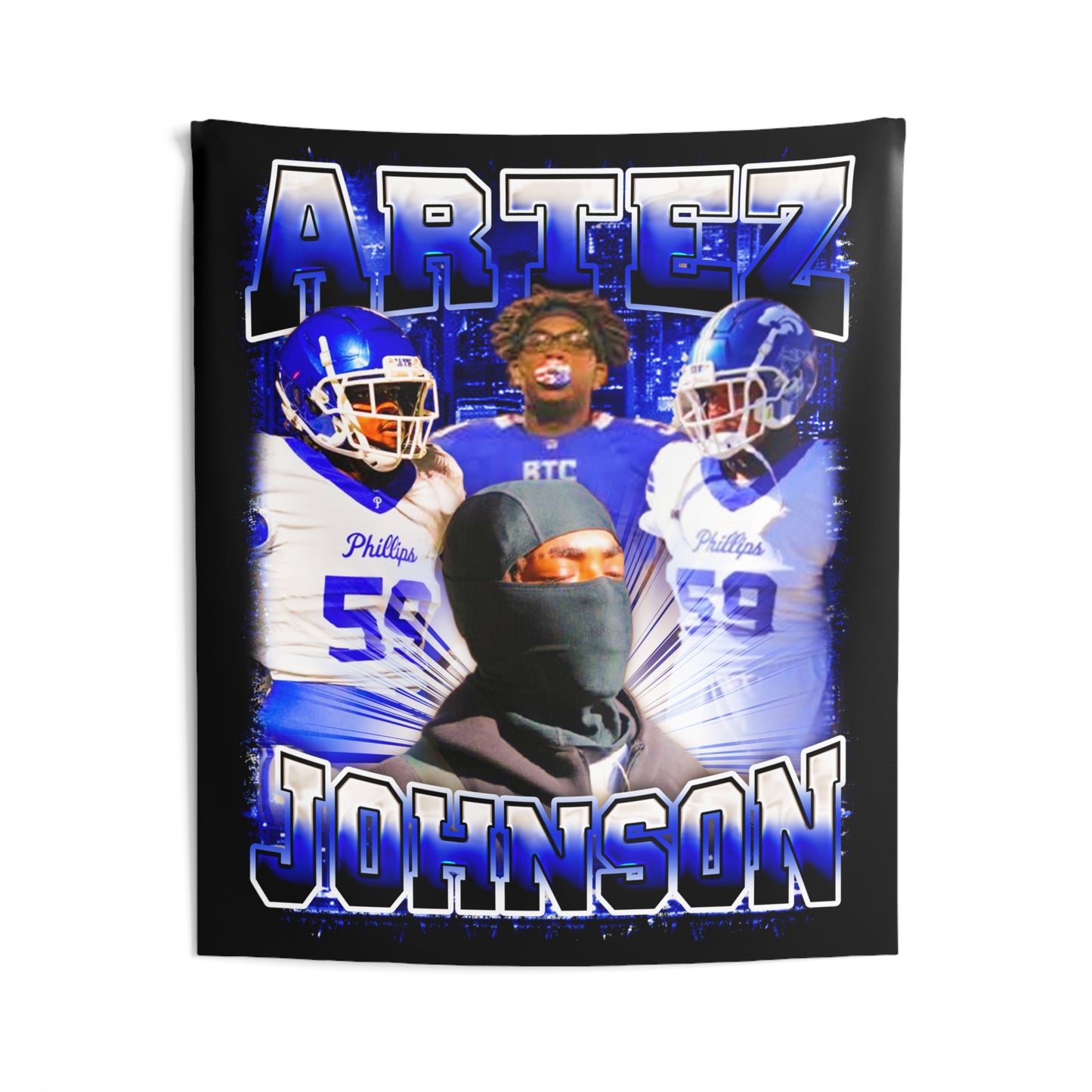 Artez Johnson Tapestry 50” x 60”