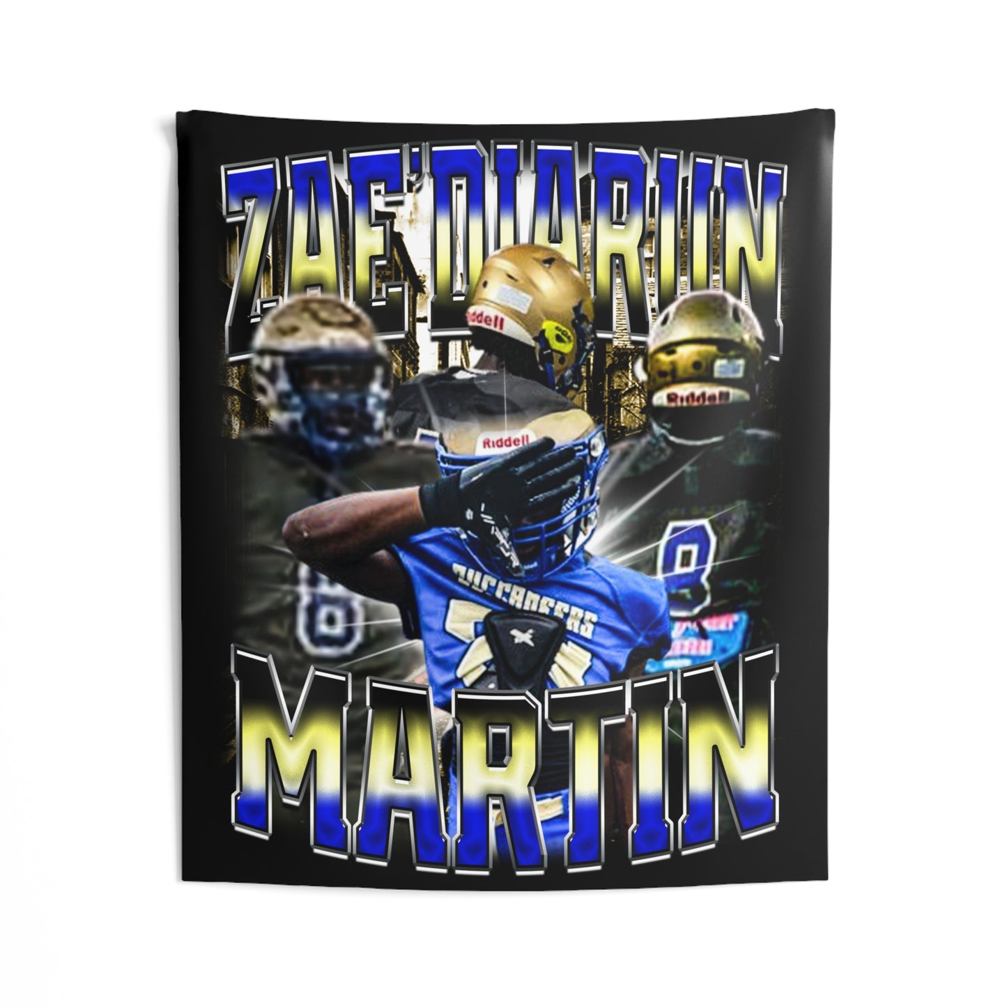 Zae'Diarun Martin Tapestry 50” x 60”