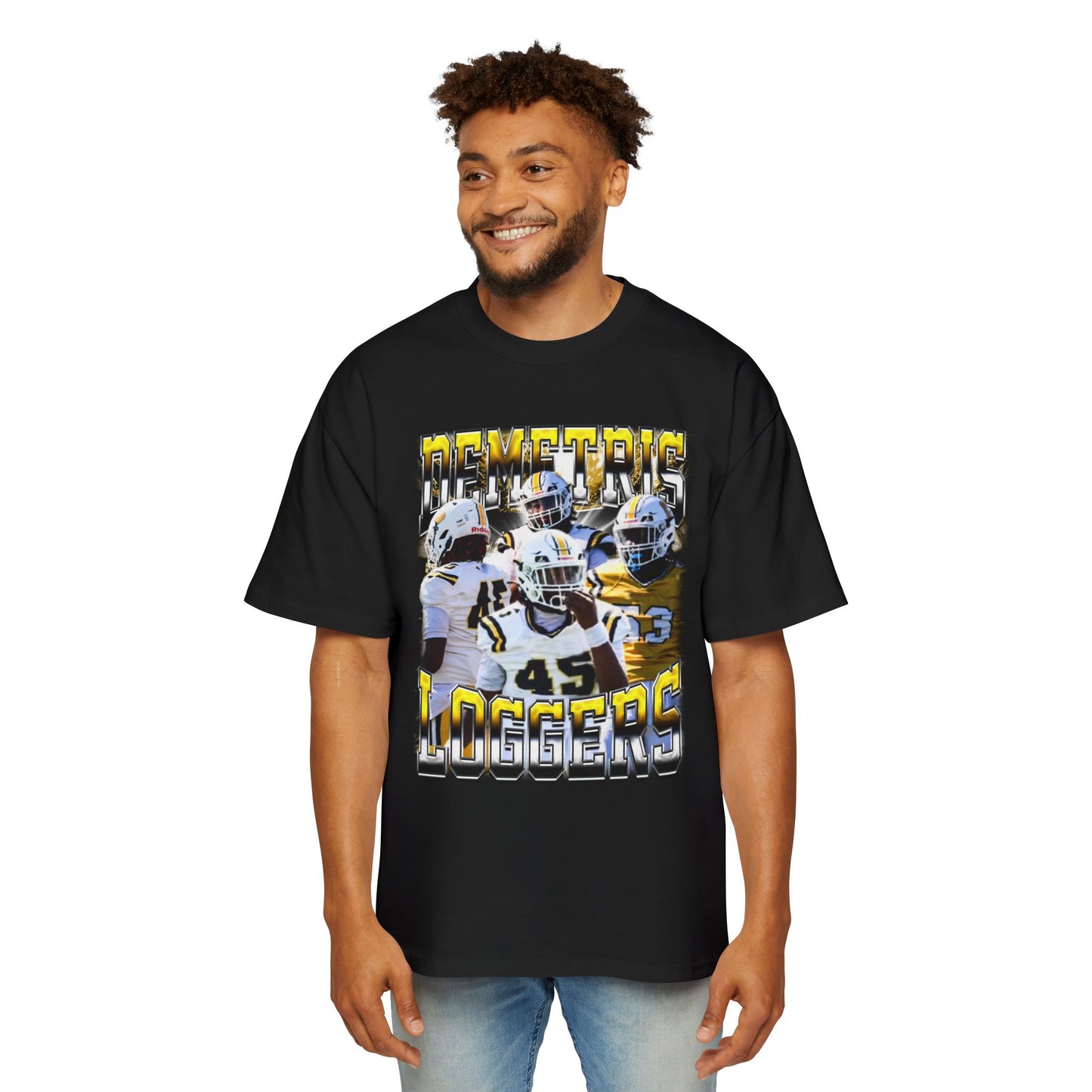 Demetris Loggers Oversized Retro Tee