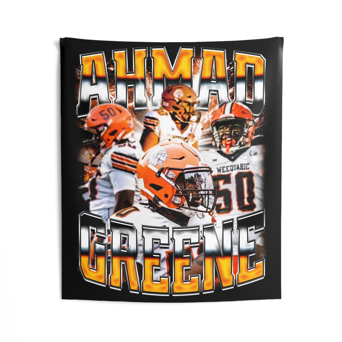 Ahmad Greene Tapestry 50” x 60”