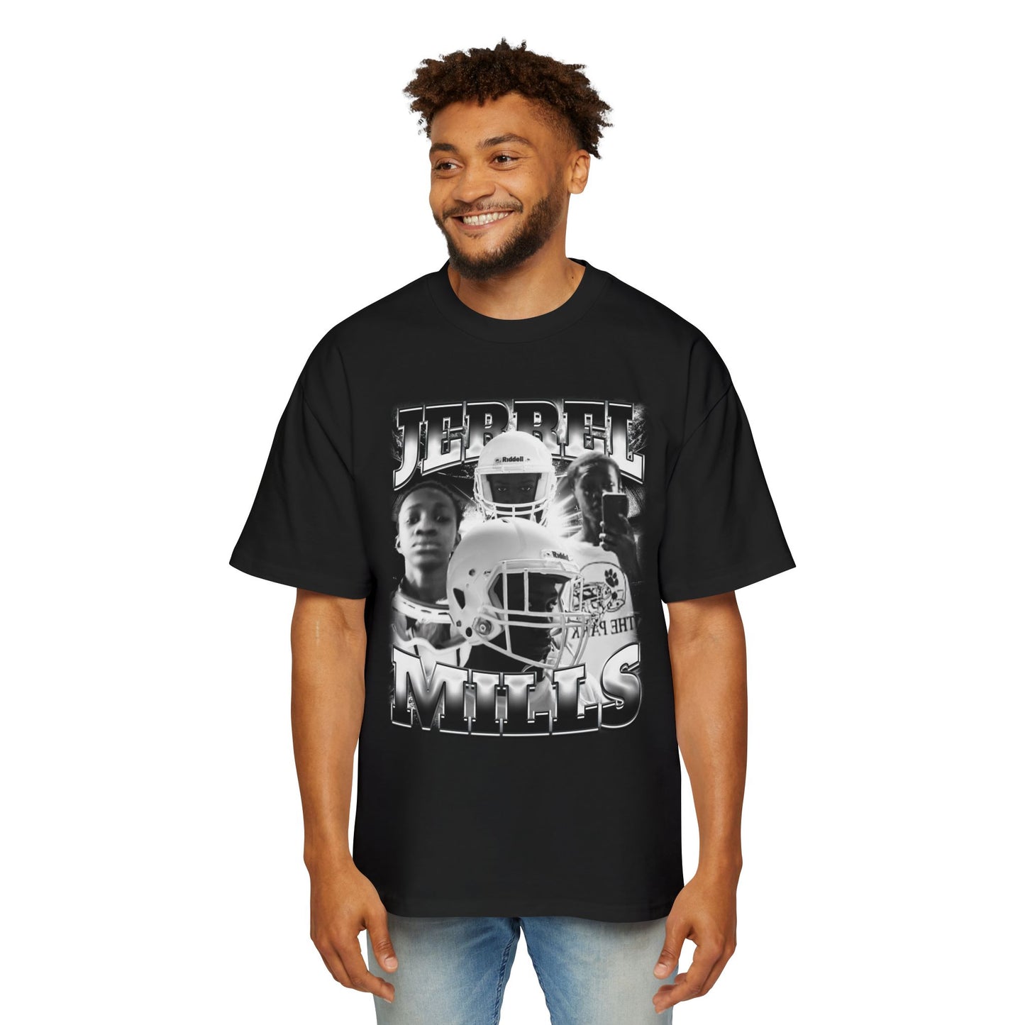 Jerrel Mills Oversized Retro Tee