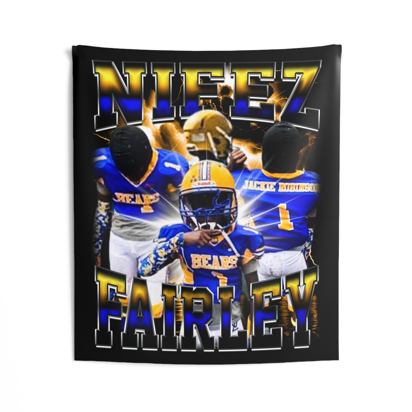 Nifez Fairley Tapestry 50” x 60”