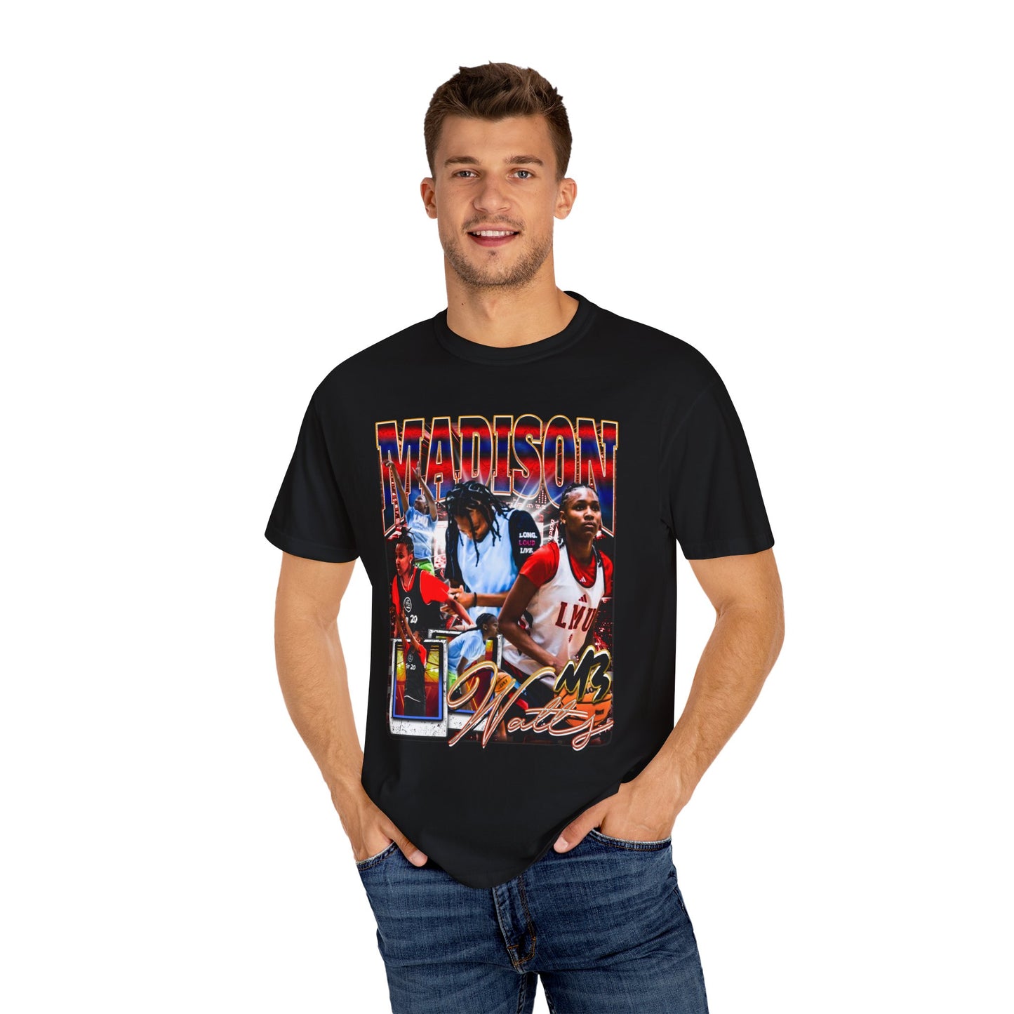 Madison Watts Heavy Cotton Tee