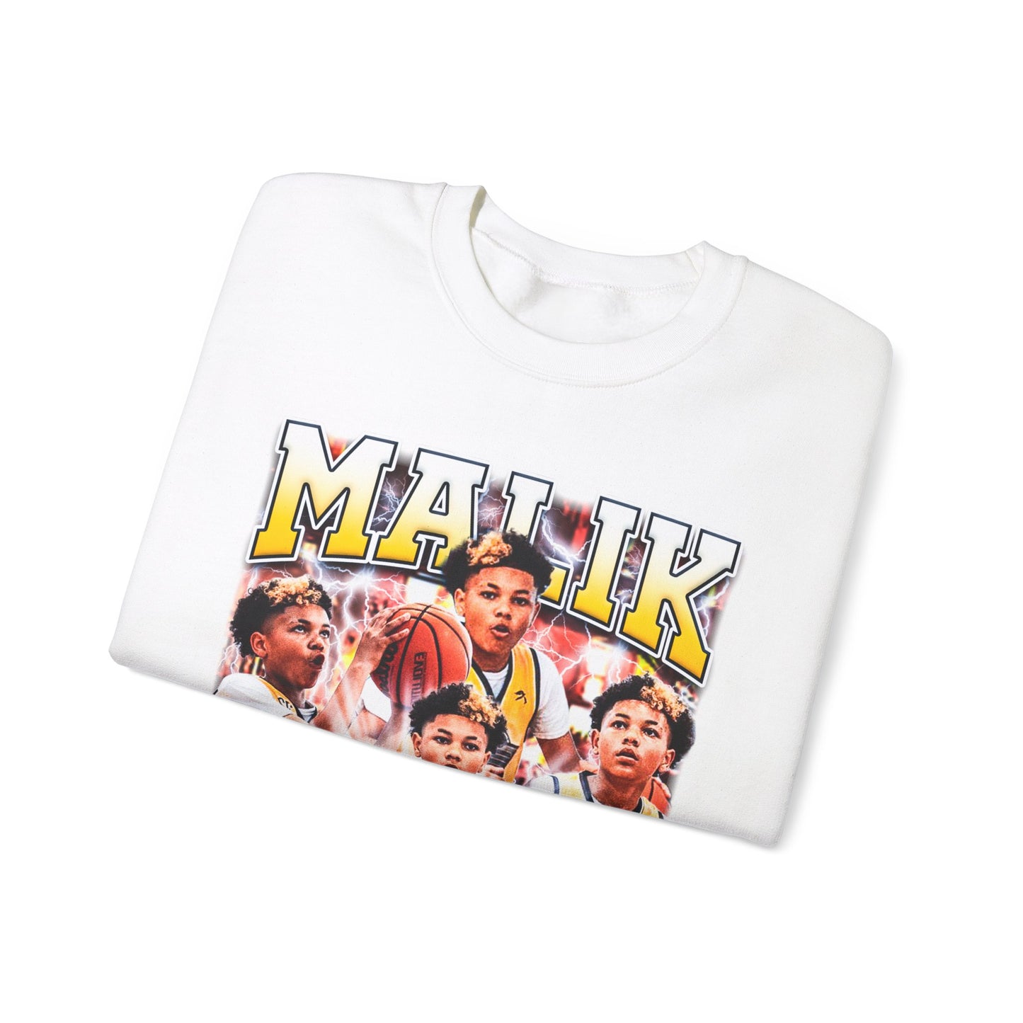 Malik Brown Crewneck Sweatshirt