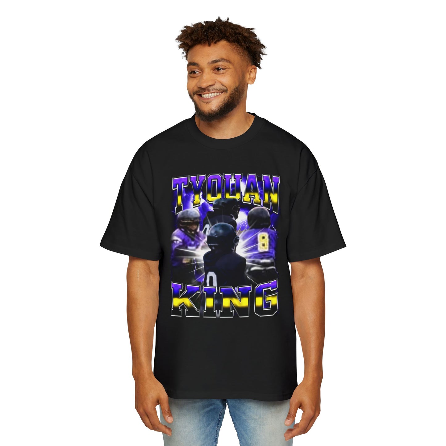 Tyquan King Oversized Retro Tee