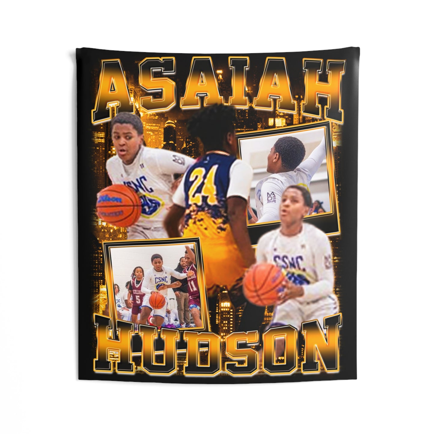 Asaiah Hudson Tapestry 50” x 60”