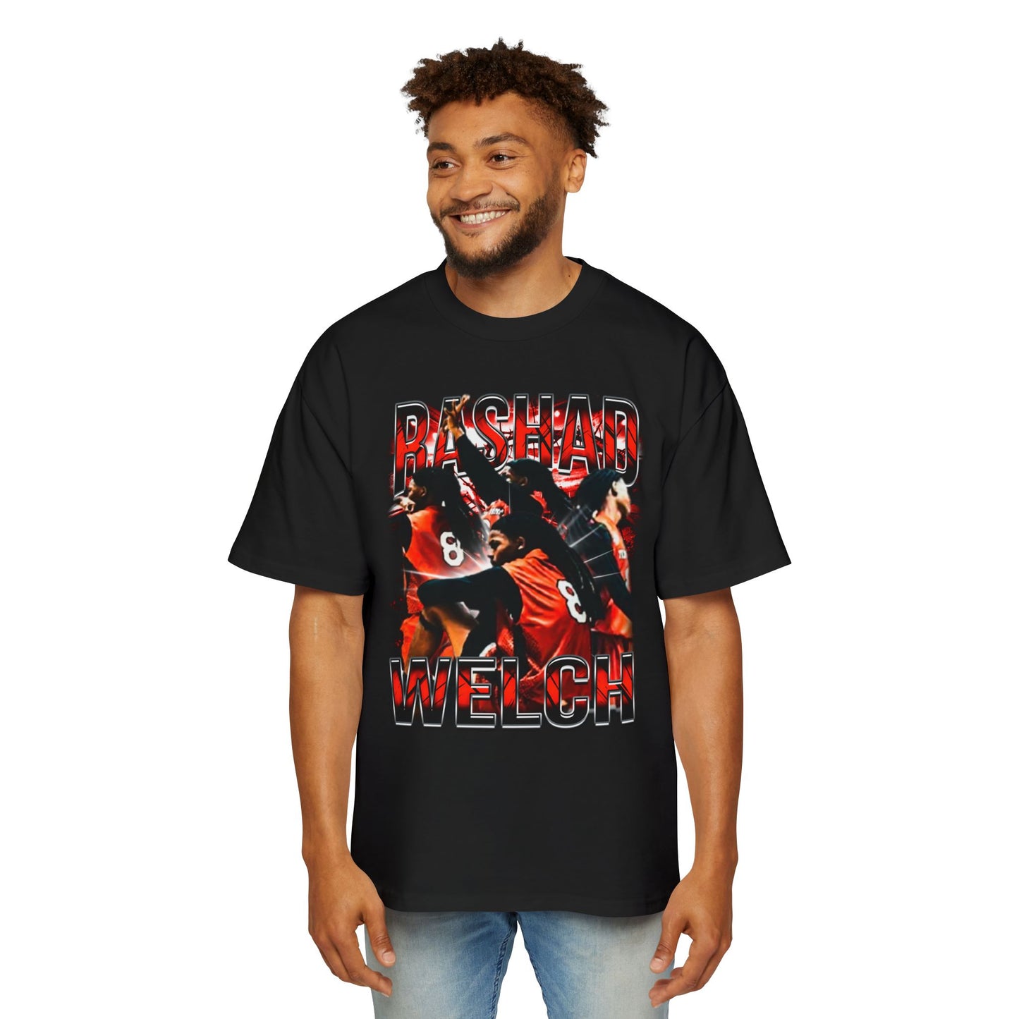Rashad Welch Oversized Retro Tee