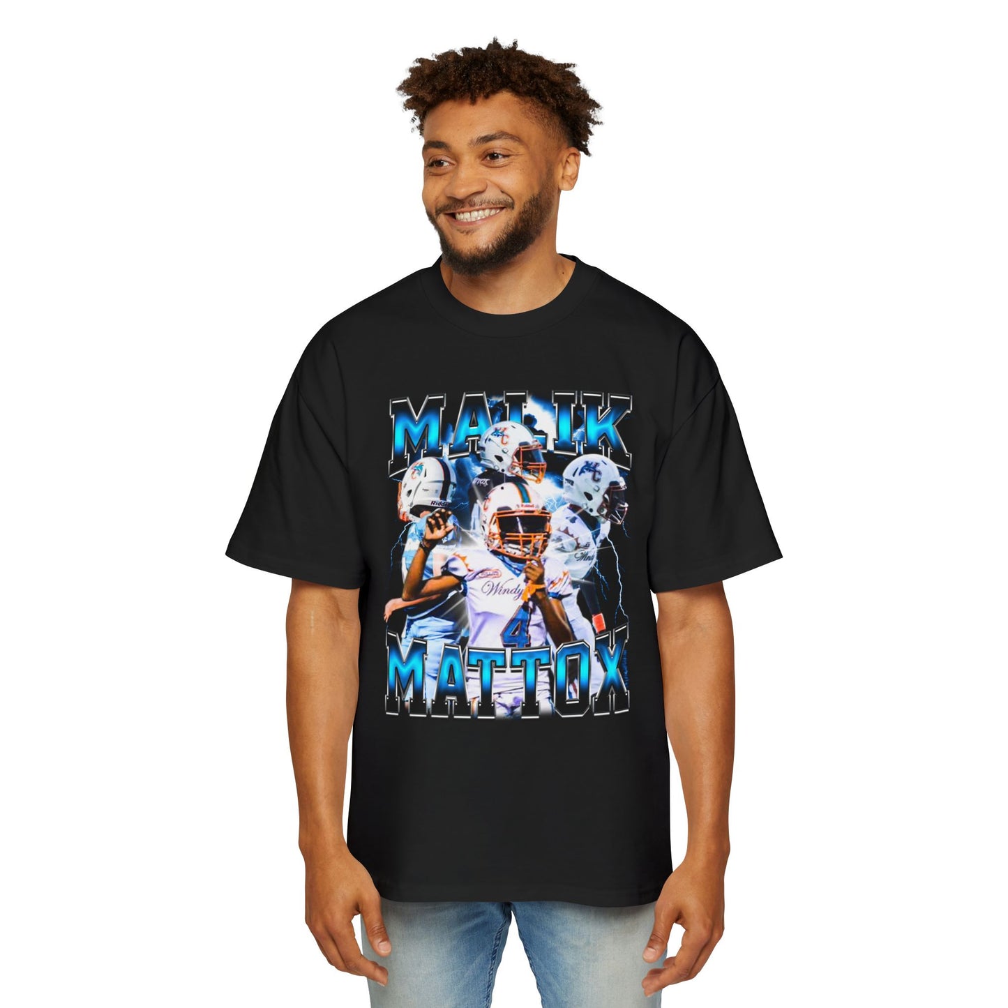 Malik Mattox Oversized Retro Tee