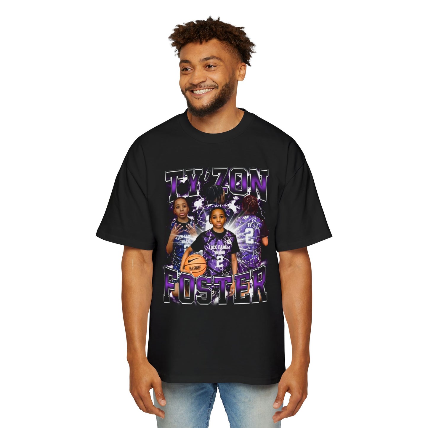 Ty’zon Foster Oversized Retro Tee