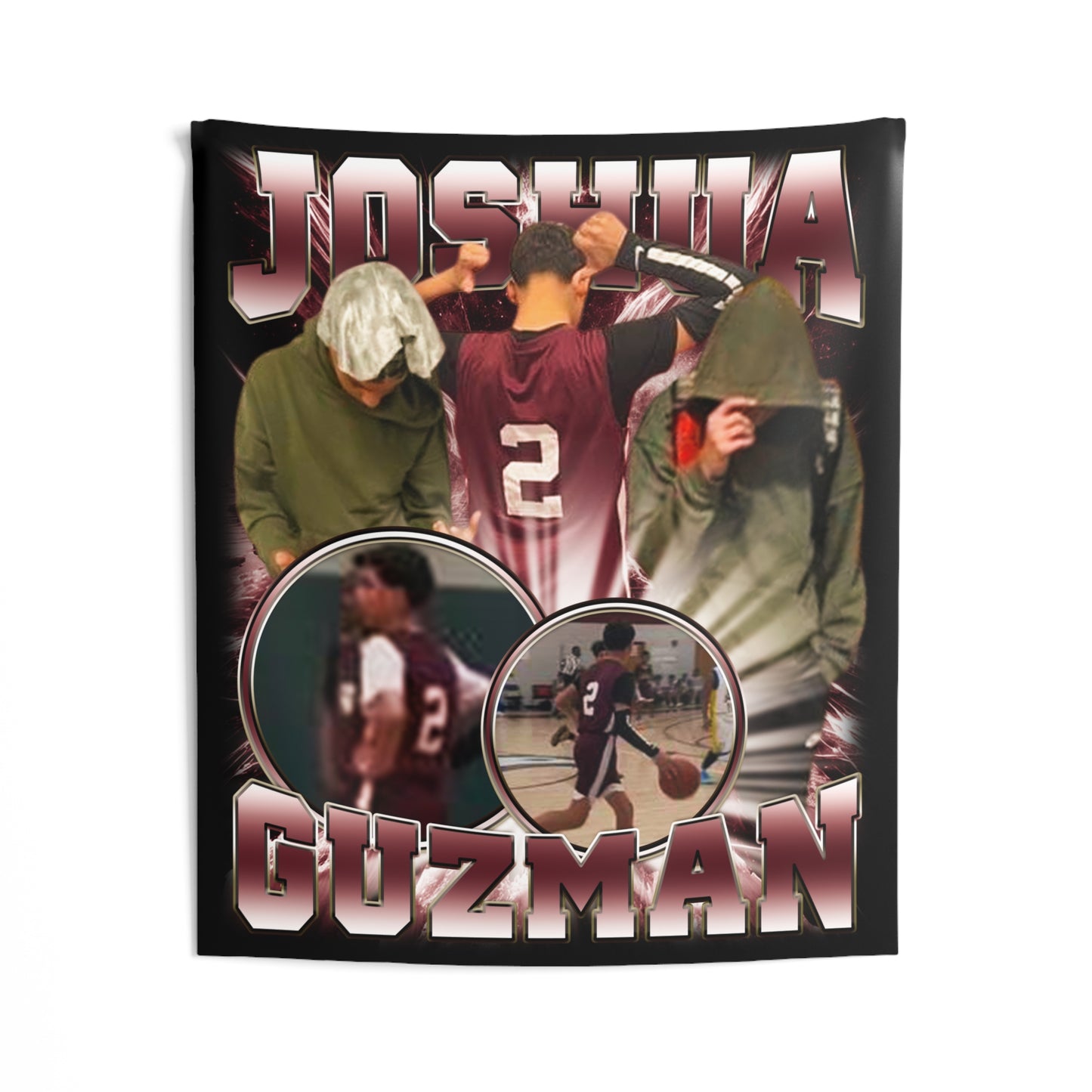 Joshua Guzman Tapestry 50” x 60”
