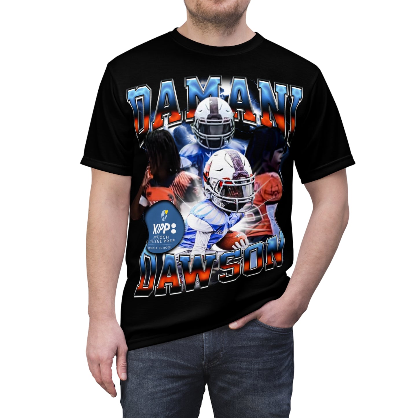 Damani Dawson Vintage Full Print Tee