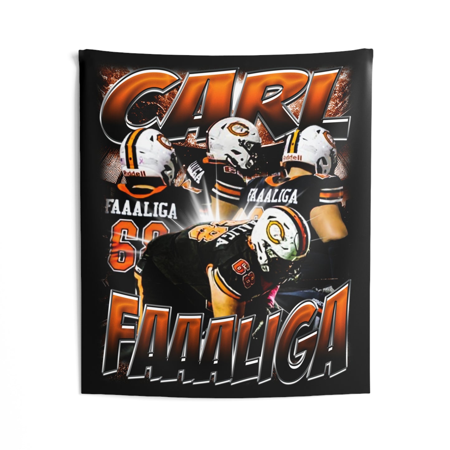 Carl Faaaliga Tapestry 50” x 60”