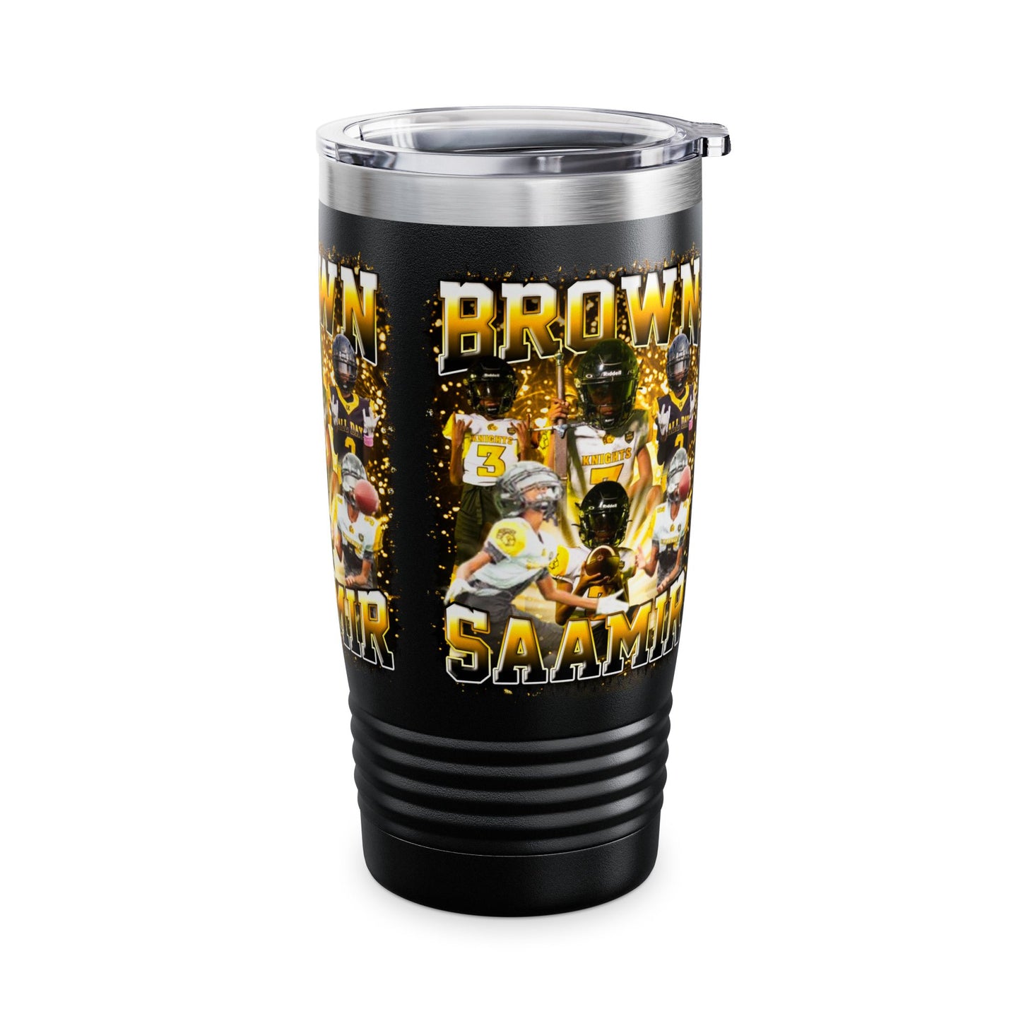 Saamir Brown Stainless Steel Tumbler